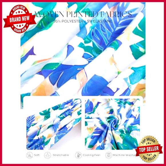 Summer Maxi Dress Floral Boho Tie Front Spaghetti Strap Sundress with Pockets - Picture 6 of 7